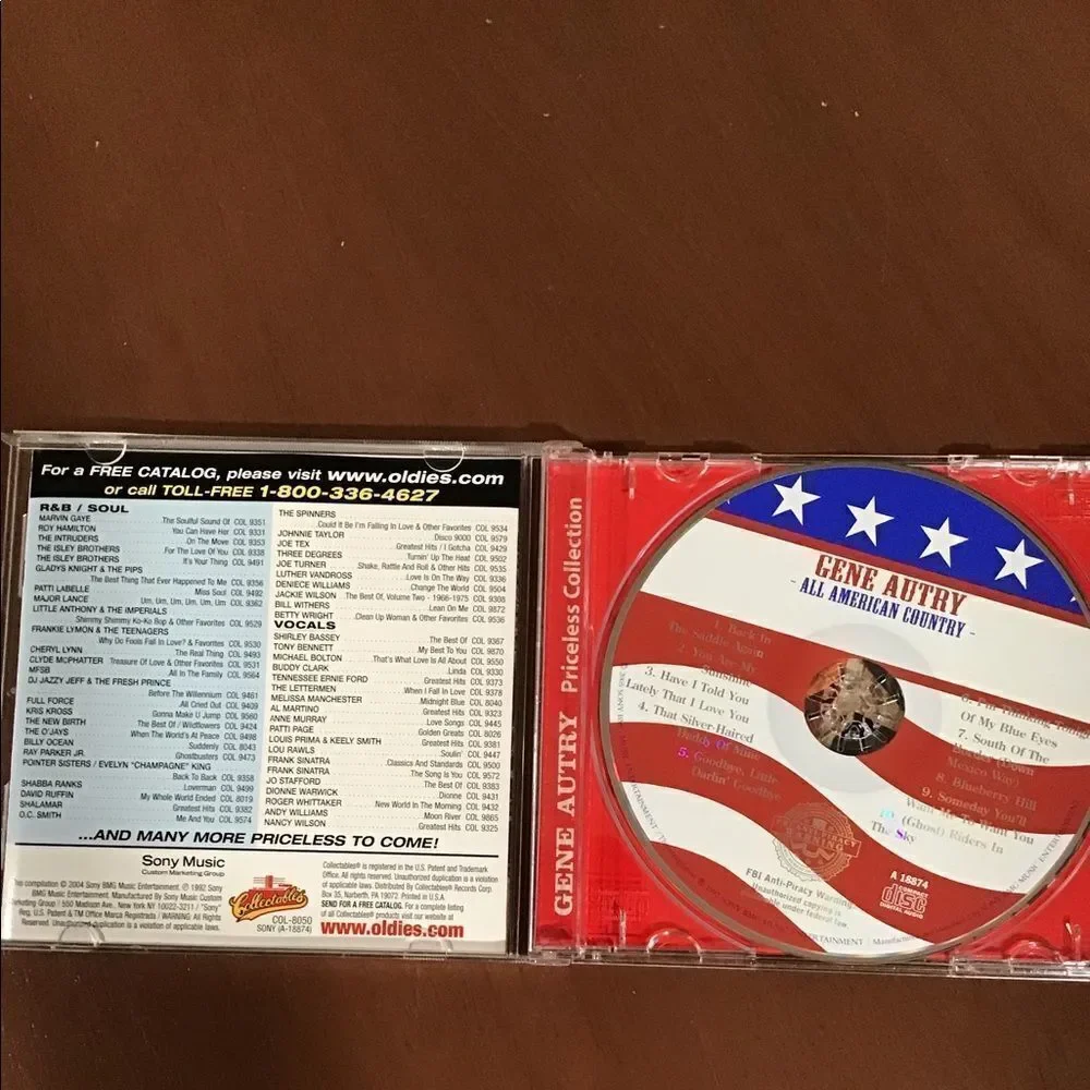 CD Gene Autry, Greatest Hits, Priceless Collection, good condition